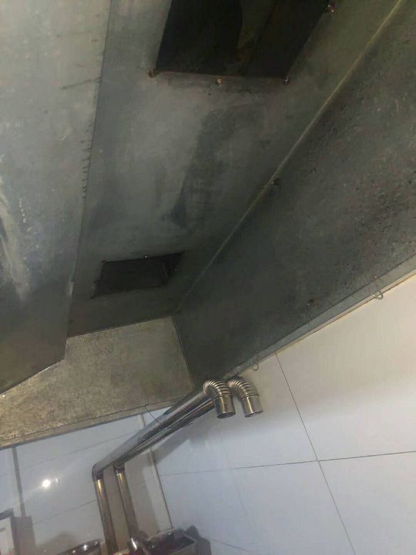 油烟罩清洗后